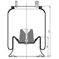 Air Spring Assembly - York, Reyco, etc / Trailer